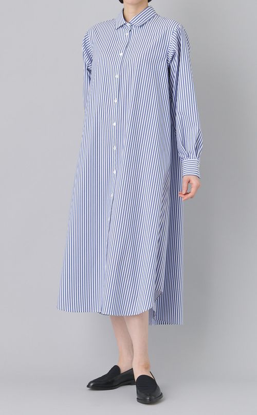 テントラインロングシャツワンピース