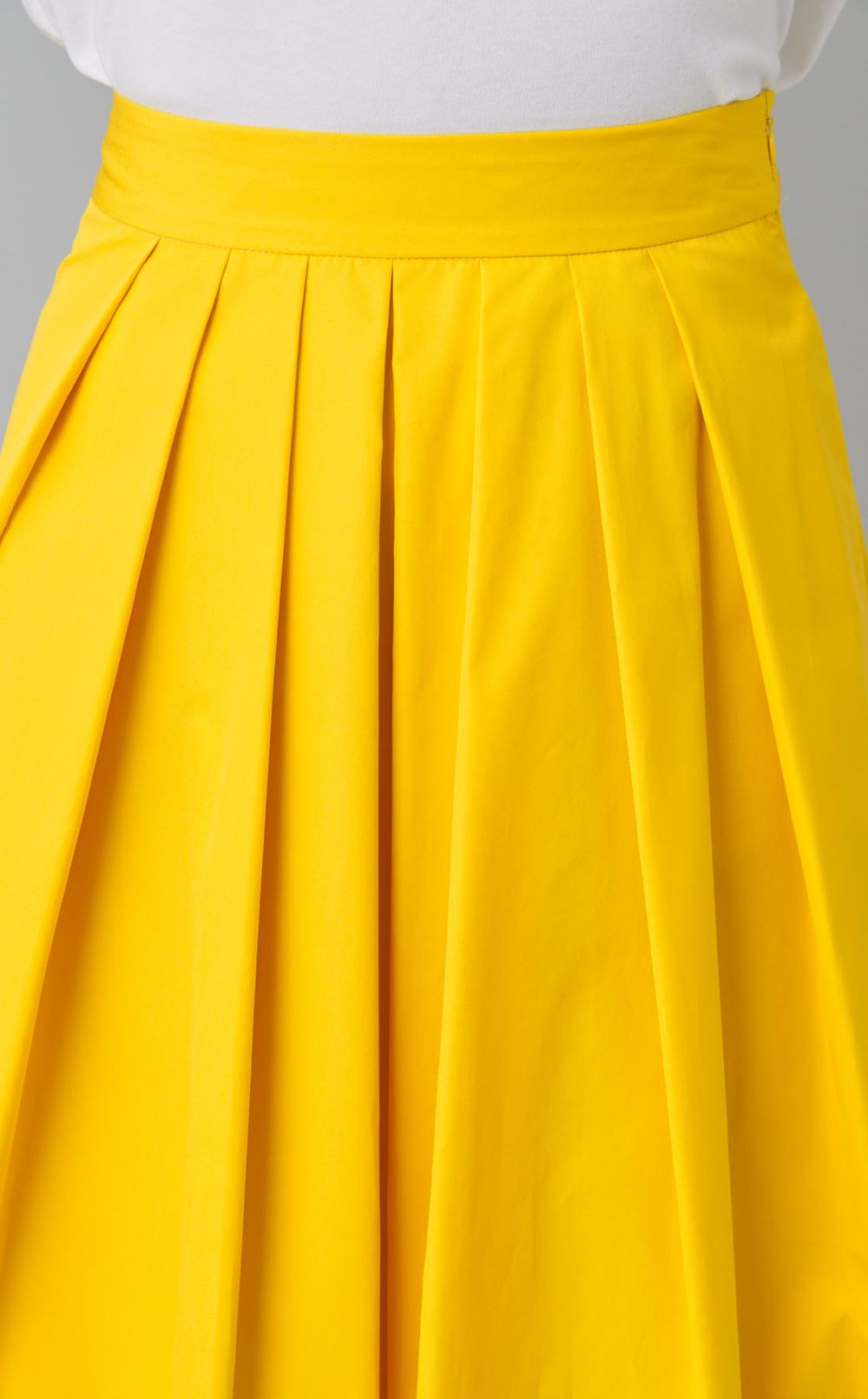 コットンポプリンタックスカート