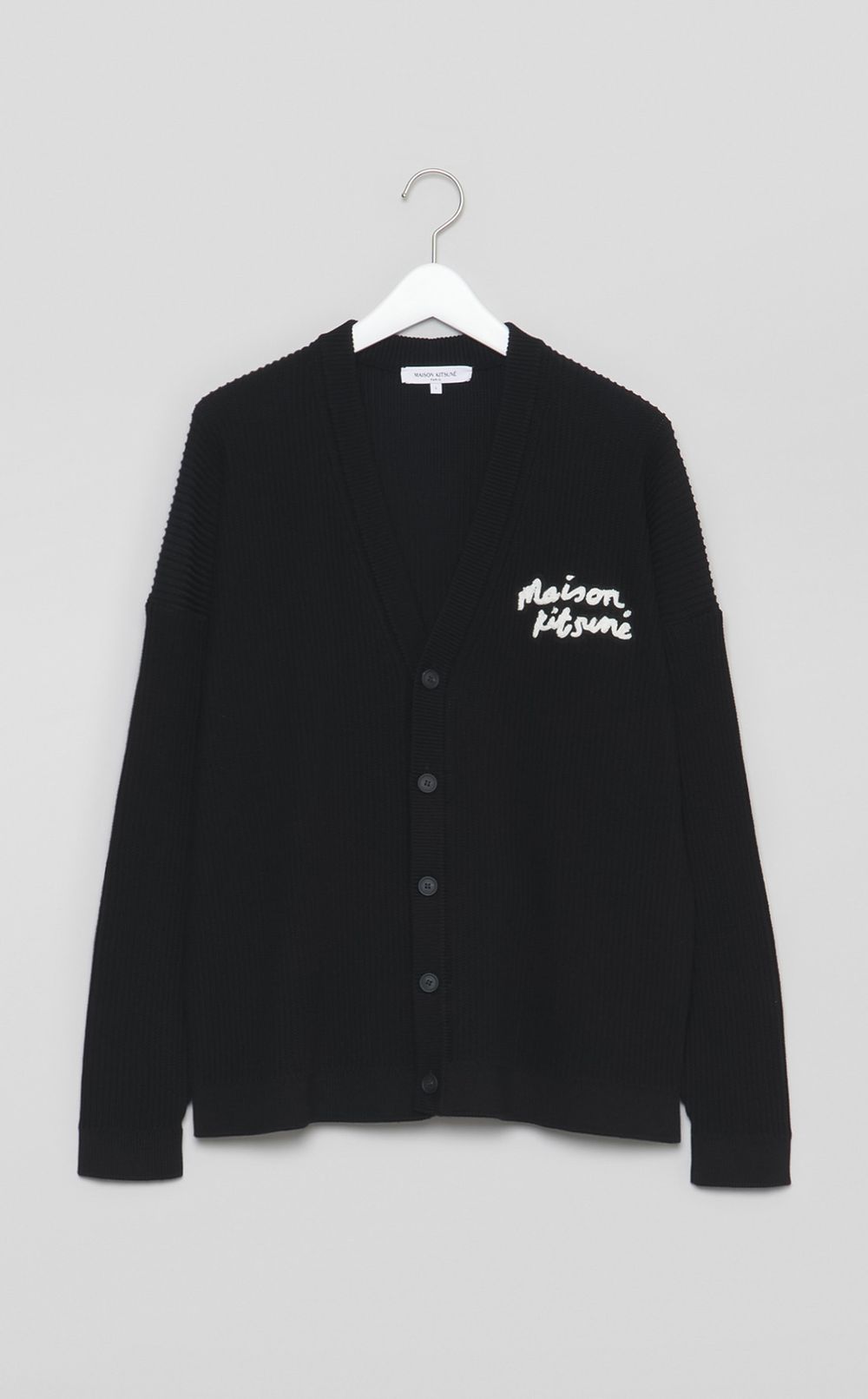 Vネックカーディガン