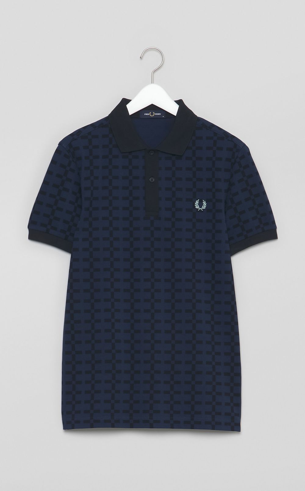 ジャガードプリントシャツ