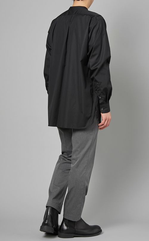 フロントポケットコットンシャツ