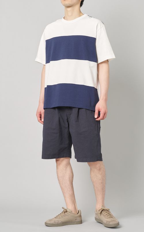 ワンタックワイドショートパンツ