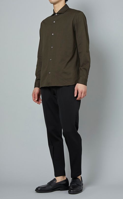 ホリゾンタルカラーシャツ