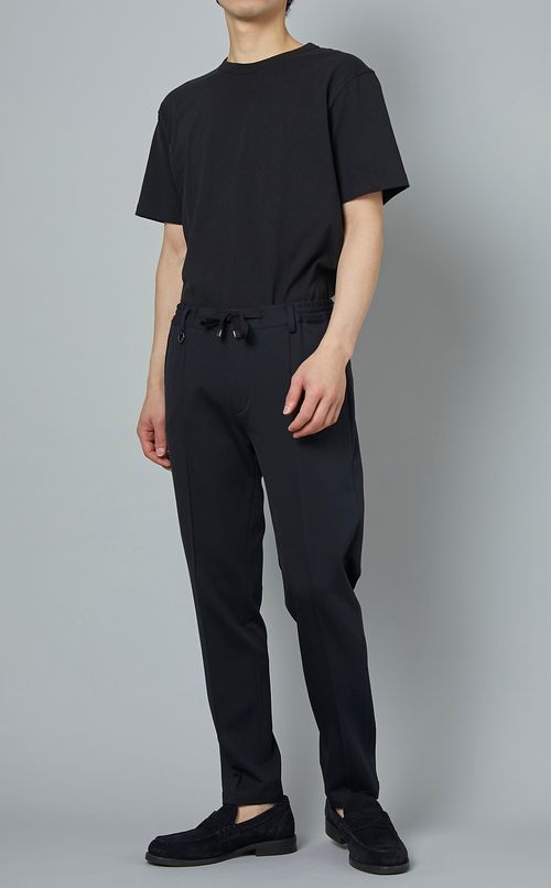 コットン混セットアップパンツ