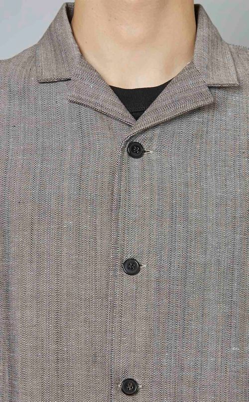 コットンリネンシャツジャケット