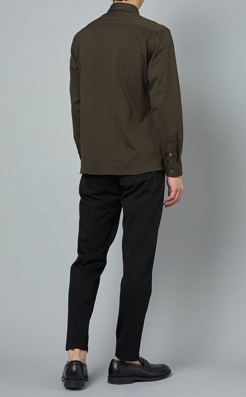 ホリゾンタルカラーシャツ