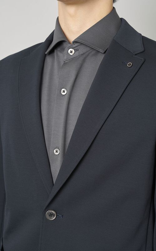 コットン混セットアップジャケット