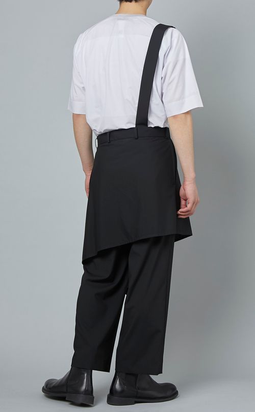 ドレープサロペットパンツ