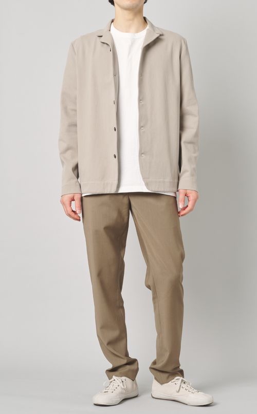 コットンシャツジャケット