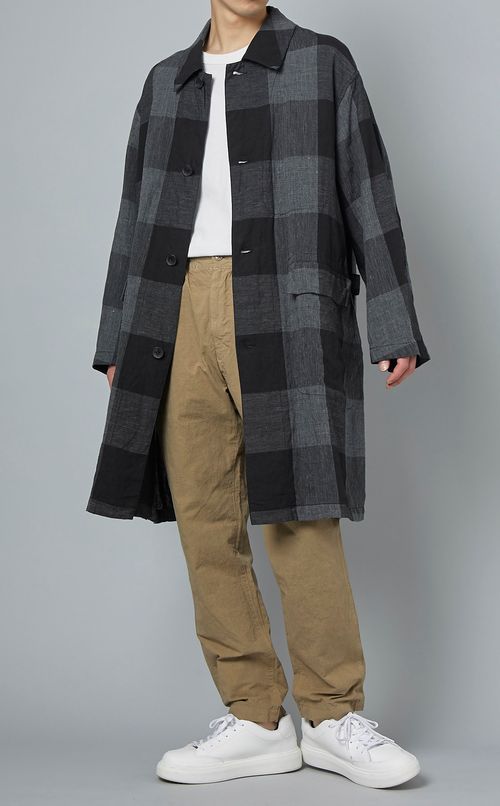 ウエストゴムテーパードパンツ