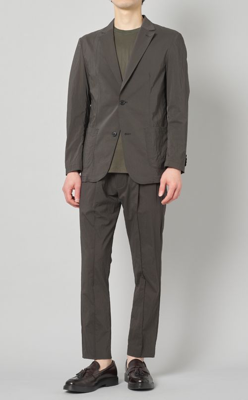 ナイロンストレッチタックパンツ