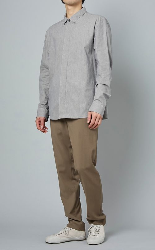 ストライプシャツ