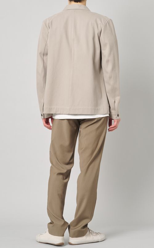 コットンシャツジャケット