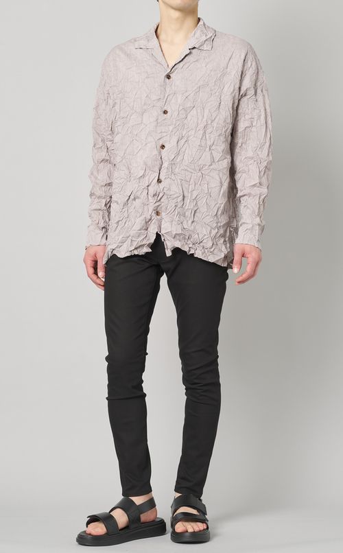 リンクルロングスリーブシャツ