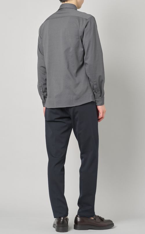 ホリゾンタルカラーシャツ