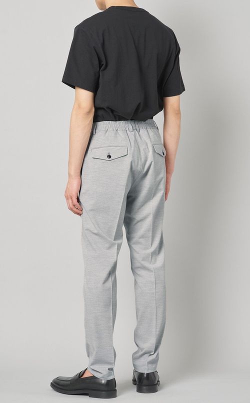 シアサッカーストレッチパンツ