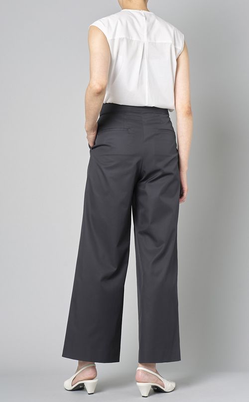 コットンギャバワイドパンツ