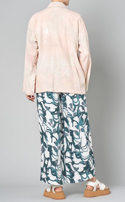 カモフラージュフラップポケットシャツブルゾン