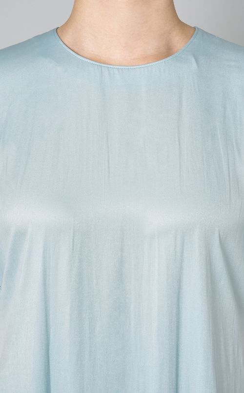 ポリエステルハーフスリーブワンピース