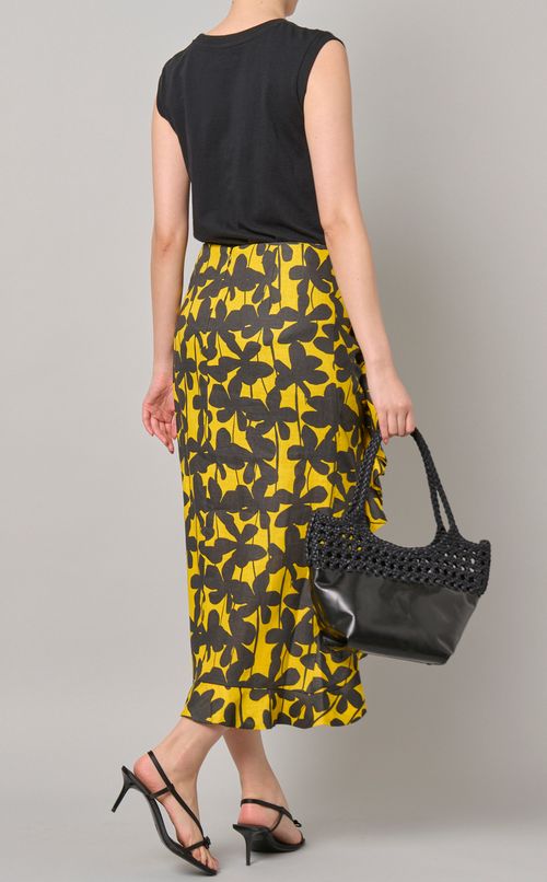 Elmaウーブンレザーミニトートバッグ