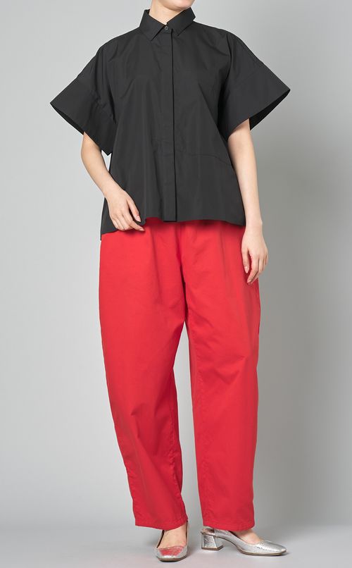 コットンボクシーショートスリーブシャツ