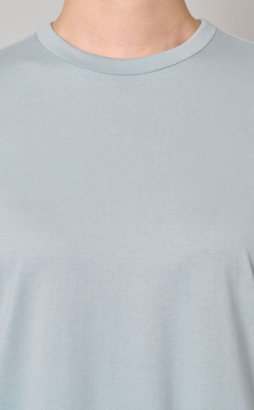 ハーフスリーブAラインワンピース