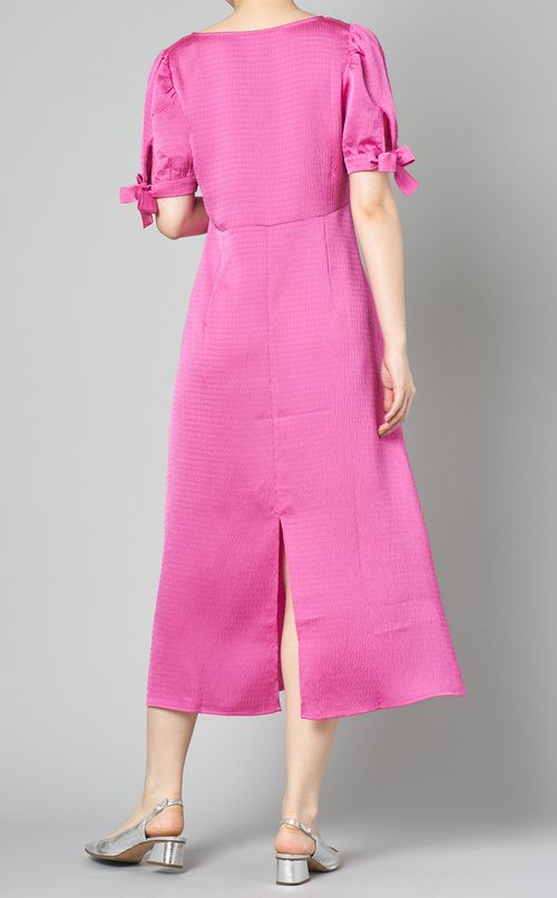 リボンショートスリーブワンピース