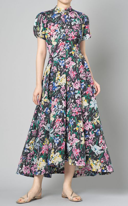 ファイヤーワークプリントワンピース