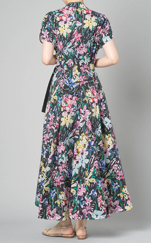 ファイヤーワークプリントワンピース