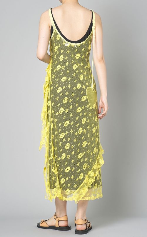 ラッフルレースキャミソールワンピース