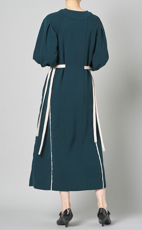 フラワーチュールオープンロングドレス