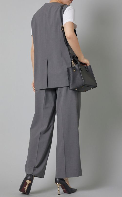 ストレッチショートジレ