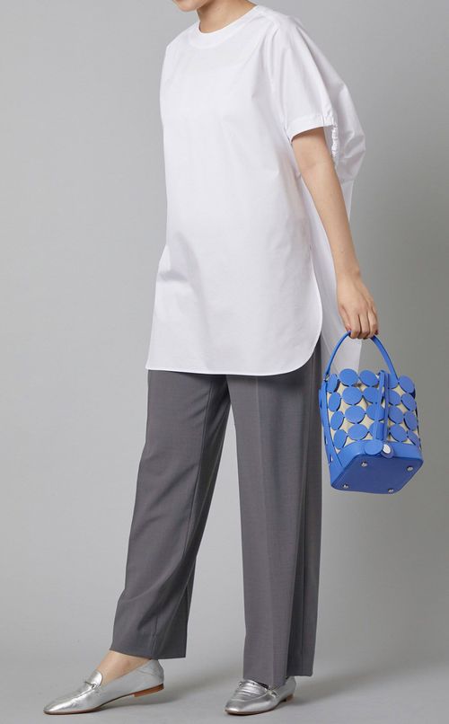 ストレッチストレートパンツ