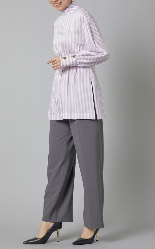 ストレッチストレートパンツ