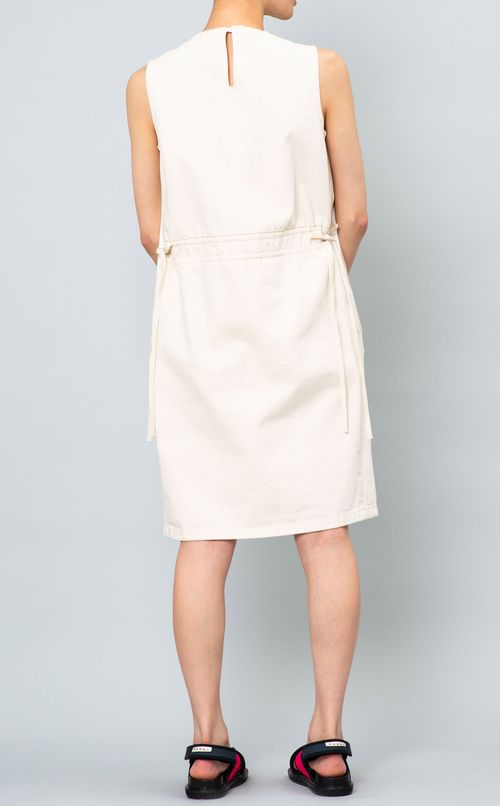 ビッグボーダープリントワンピース