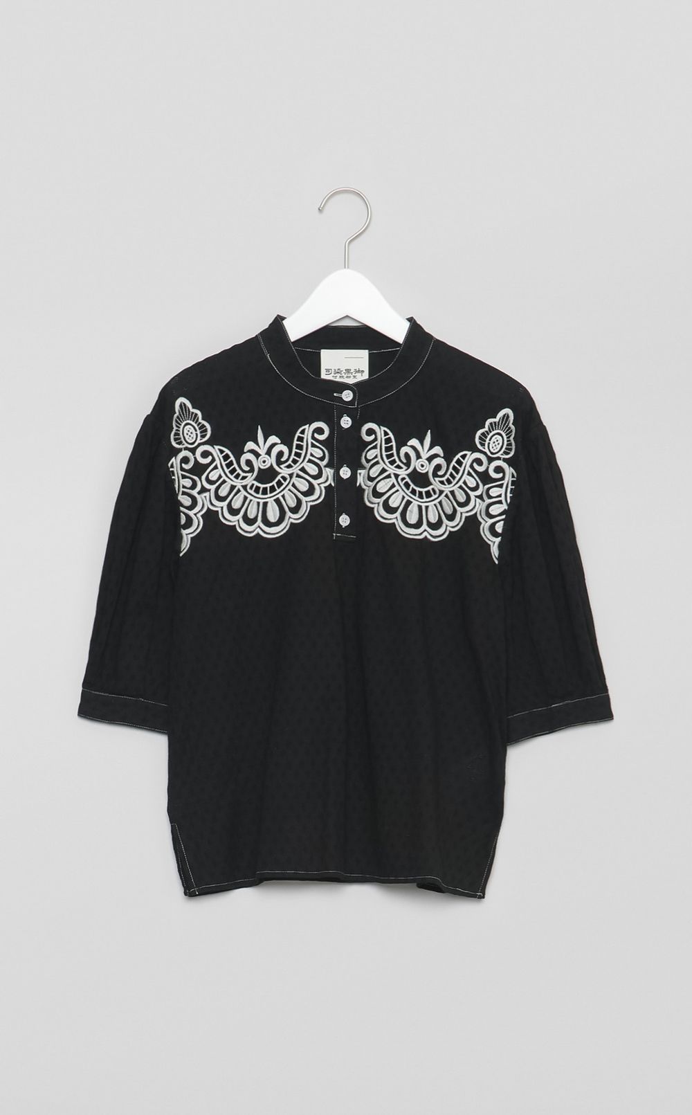 【reADdress】エンブロイダリープルオーバーブラウス