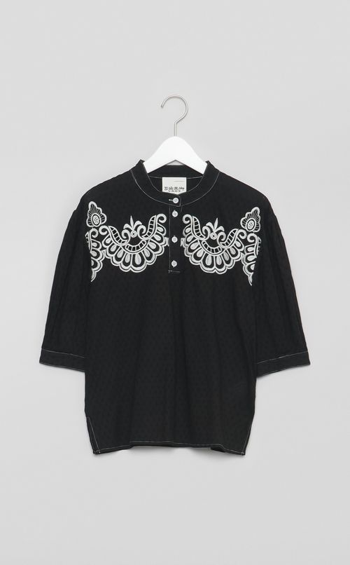 【reADdress】エンブロイダリープルオーバーブラウス