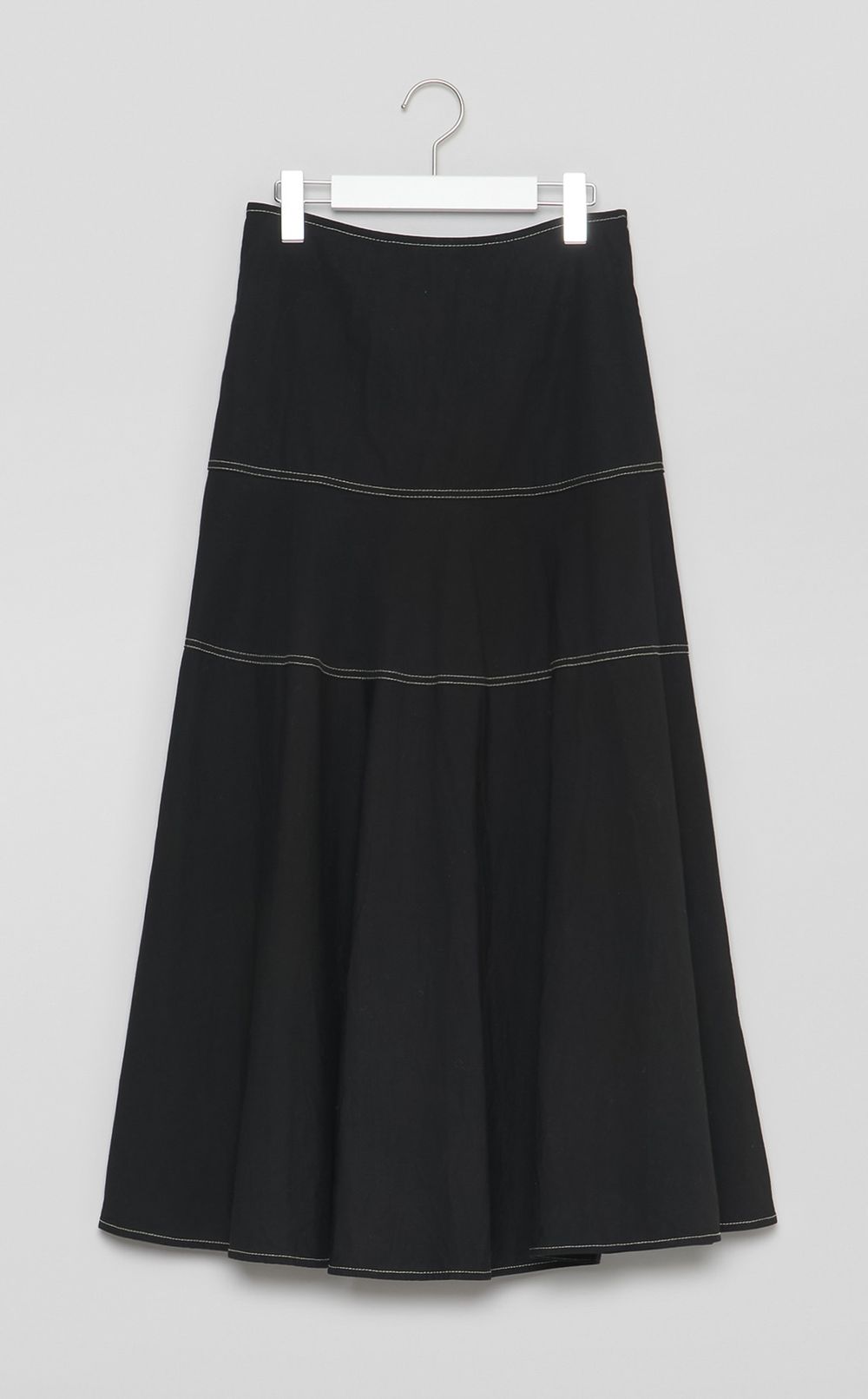 【reADdress】コットンフレアロングスカート