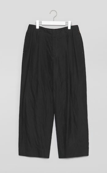 【reADdress】ラミーワンプリーツワイドパンツ