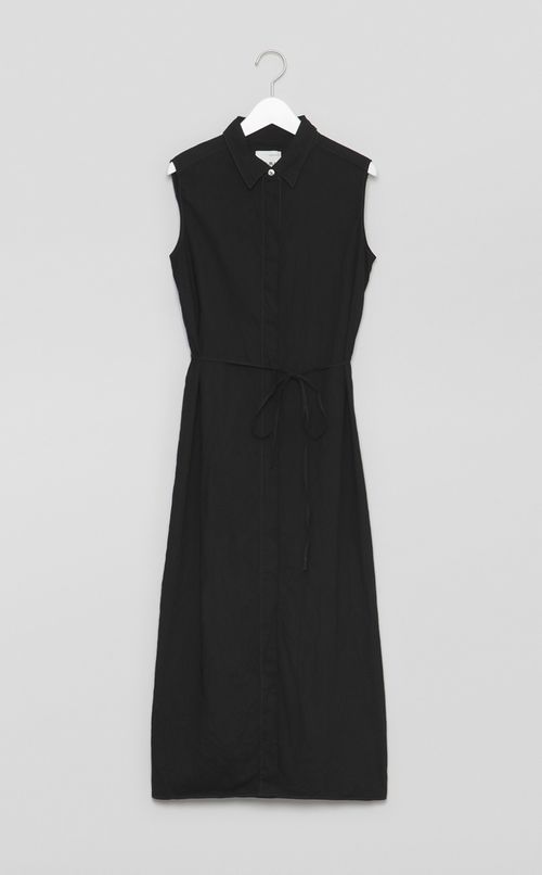 【reADdress】ノースリーブシャツワンピース