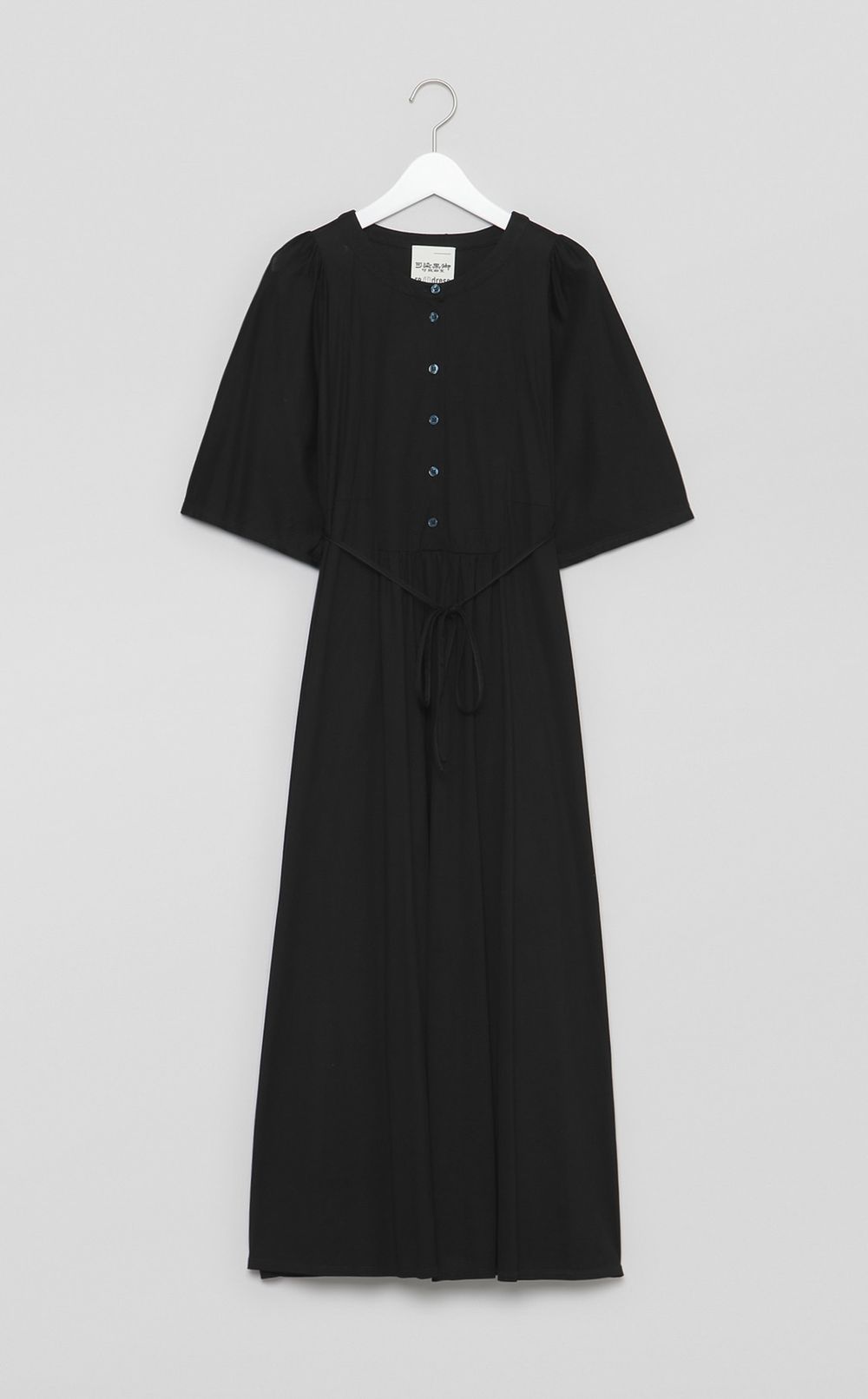 【reADdress】コットンジャージーギャザーワンピース