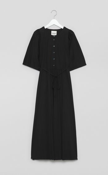 【reADdress】コットンジャージーギャザーワンピース