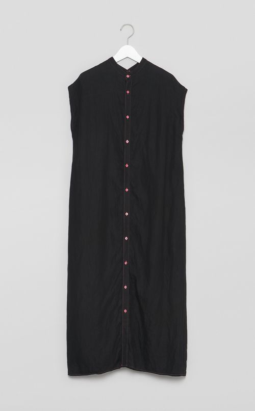 【reADdress】リネンフレンチスリーブワンピース