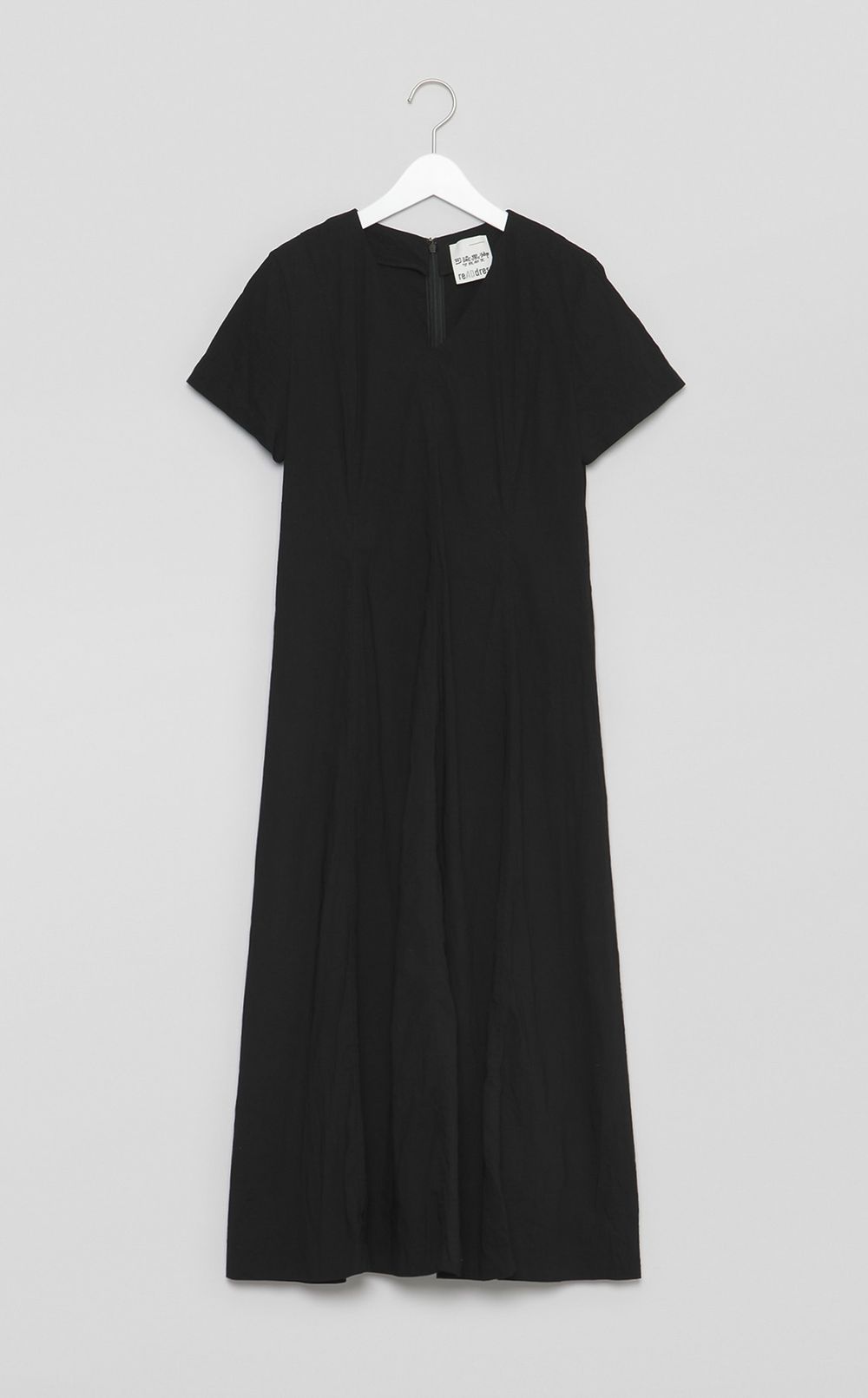 【reADdress】Vネックフレアワンピース