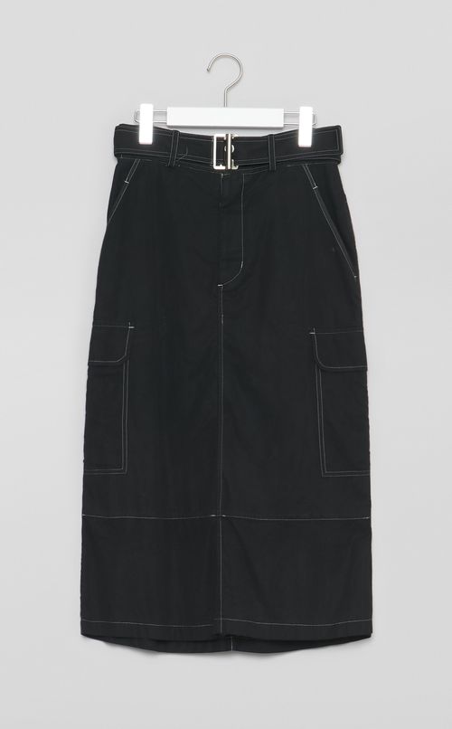 【reADdress】シアーレイヤードミリタリースカート