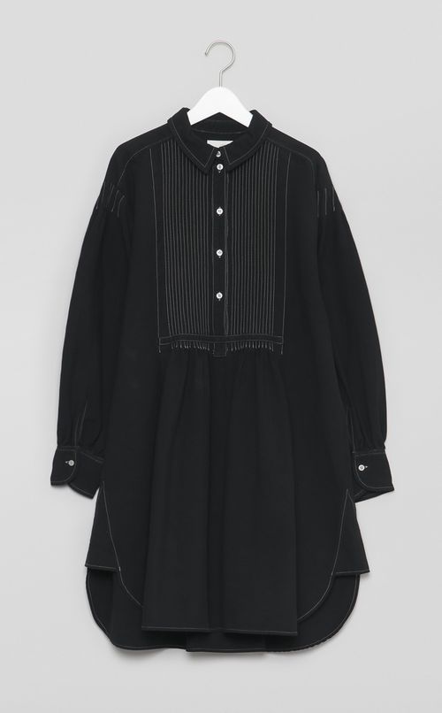 【reADdress】フロントヨークスモッグミニワンピース