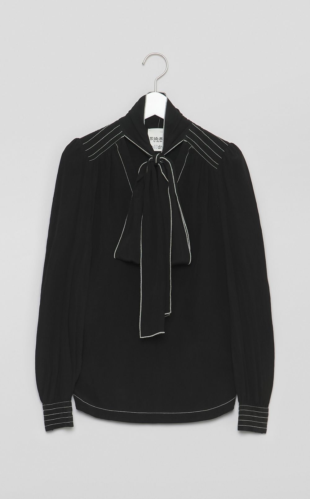 【reADdress】シルクボウタイブラウス