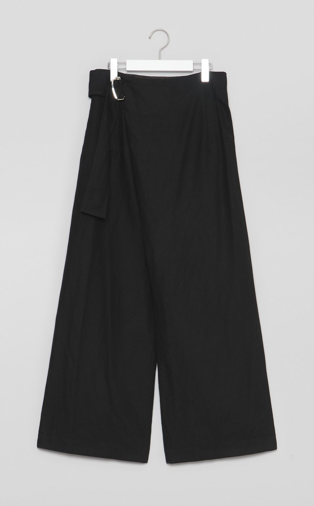 【reADdress】コットンリネンラップパンツ