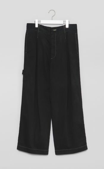 【reADdress】バックシンチワンタックワークパンツ