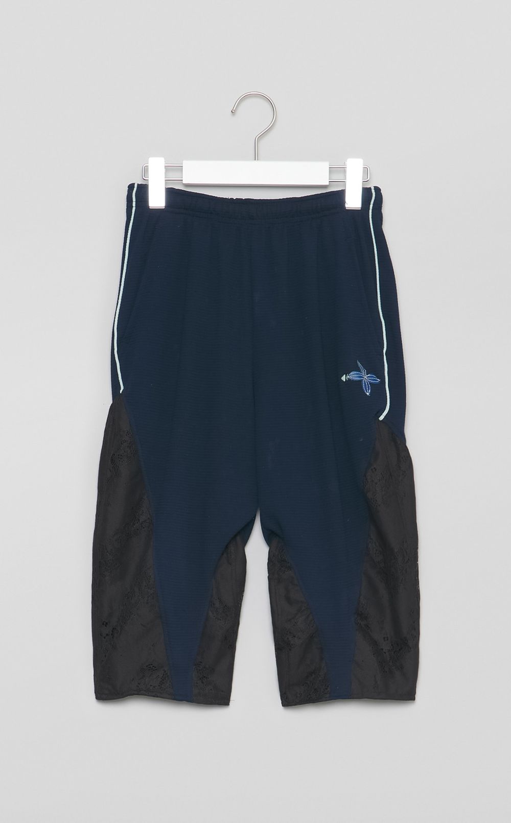 【reADdress】レースドッキングジャージパンツ